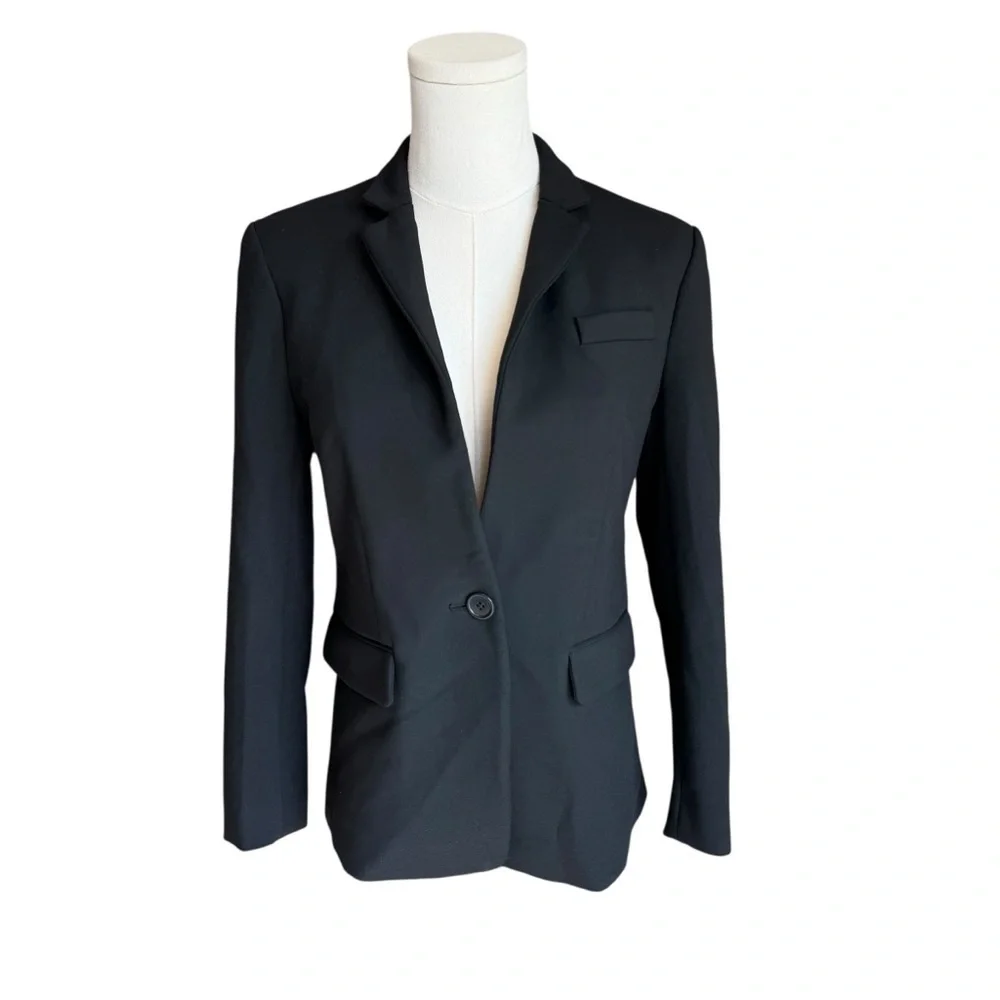 J.Crew - Regent Blazer Black Size 2P Petite